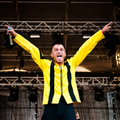 Almir Hasanbegović (Dubioza kolektiv) @ INmusic festival, Jarun, Zagreb (Croatia), 2011 <em>Photo: © Saša Huzjak</em>