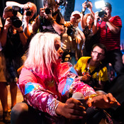 On stage with M.I.A. @ Bažant Pohoda, Trenčín (Slovakia), 2011  <em>Photo: © Saša Huzjak</em>