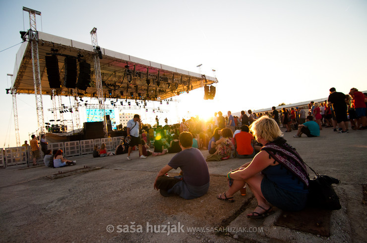 At the festival @ Terraneo festival 2011, ex vojarna Bribirski knezovi, Šibenik (Croatia), 09/08 > 13/08/2011 <em>Photo: © Saša Huzjak</em>