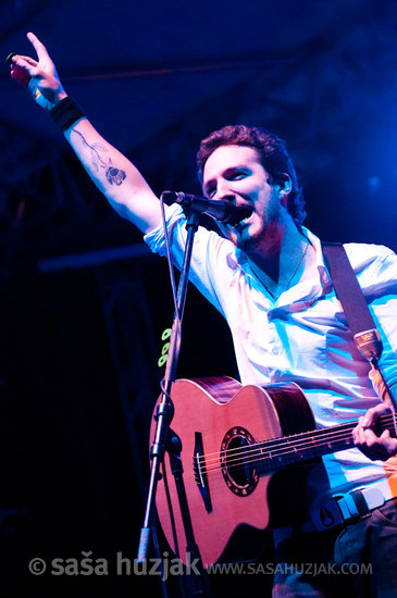 Frank Turner @ Terraneo festival 2011, ex vojarna Bribirski knezovi, Šibenik (Croatia), 09/08 > 13/08/2011 <em>Photo: © Saša Huzjak</em>