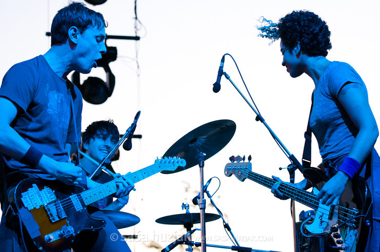 The Thermals @ Terraneo festival 2011, ex vojarna Bribirski knezovi, Šibenik (Croatia), 09/08 > 13/08/2011 <em>Photo: © Saša Huzjak</em>