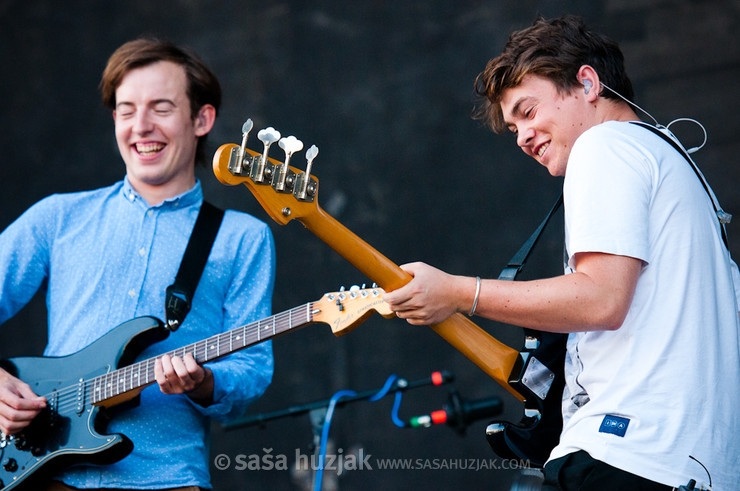 Bombay Bicycle Club @ FM4 Frequency festival 2011, Green park, St. Pölten (Austria), 18/08 > 20/08/2011 <em>Photo: © Saša Huzjak</em>