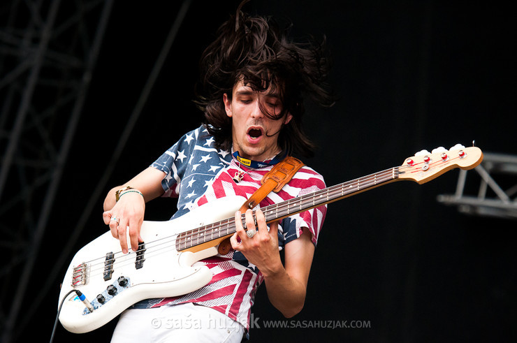 Jacob Hollebon (Marner Brown) @ FM4 Frequency festival, St. Pölten (Austria), 2011 <em>Photo: © Saša Huzjak</em>