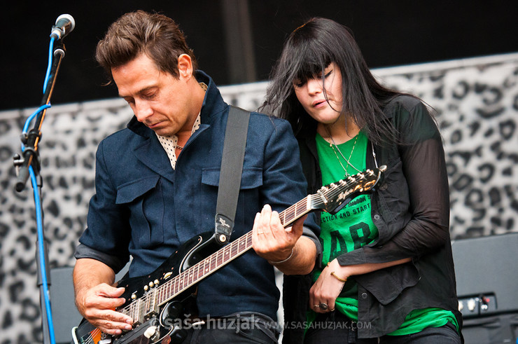 The Kills @ FM4 Frequency festival 2011, Green park, St. Pölten (Austria), 18/08 > 20/08/2011 <em>Photo: © Saša Huzjak</em>