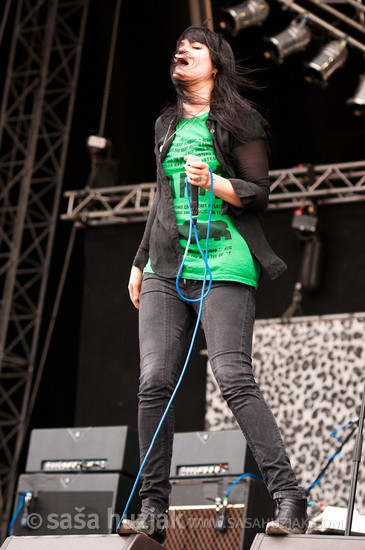 The Kills @ FM4 Frequency festival 2011, Green park, St. Pölten (Austria), 18/08 > 20/08/2011 <em>Photo: © Saša Huzjak</em>