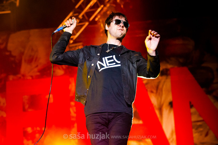 Tom Meighan (Kasabian) @ FM4 Frequency festival 2011, Green park, St. Pölten (Austria), 18/08 > 20/08/2011 <em>Photo: © Saša Huzjak</em>