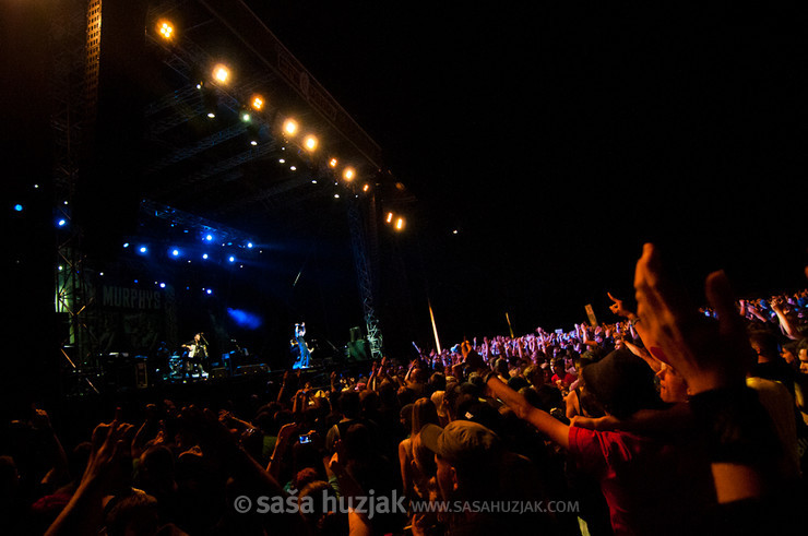 Dropkick Murphys @ FM4 Frequency festival 2011, Green park, St. Pölten (Austria), 18/08 > 20/08/2011 <em>Photo: © Saša Huzjak</em>