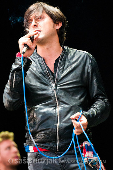 Carl Barat @ FM4 Frequency festival 2011, Green park, St. Pölten (Austria), 18/08 > 20/08/2011 <em>Photo: © Saša Huzjak</em>