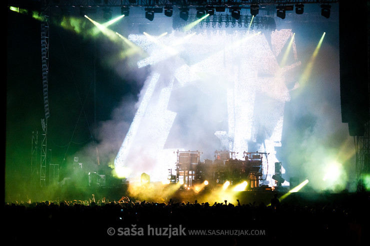 The Chemical Brothers @ FM4 Frequency festival 2011, Green park, St. Pölten (Austria), 18/08 > 20/08/2011 <em>Photo: © Saša Huzjak</em>