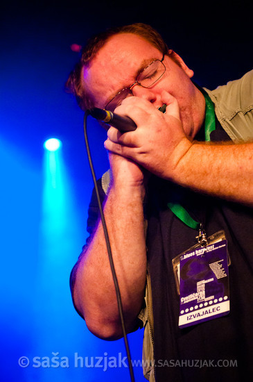 Robert Ivačič @ 1. Blues Harp festival, Cvetličarna, Ljubljana (Slovenia), 03/09/2011 <em>Photo: © Saša Huzjak</em>