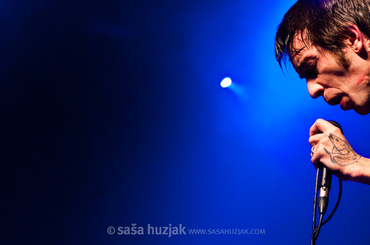 Dan Boeckner (Handsome Furs) @ Tvornica kulture, Zagreb (Croatia), 30/09/2011 <em>Photo: © Saša Huzjak</em>