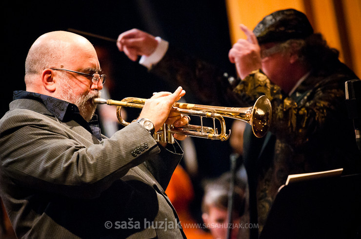 Randy Brecker & Jeunesses Orchester Leibnitz @ Kulturzentrum Leibnitz, Hugo Wolf Saal, Leibnitz (Austria), 08/10/2011 <em>Photo: © Saša Huzjak</em>