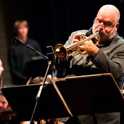 Randy Brecker & Jeunesses Orchester Leibnitz @ Kulturzentrum Leibnitz, Hugo Wolf Saal, Leibnitz (Austria), 08/10/2011 <em>Photo: © Saša Huzjak</em>