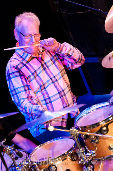 Ginger Baker @ Narodni dom Maribor, Velika dvorana, Maribor (Slovenia), 10/10/2011 <em>Photo: © Saša Huzjak</em>