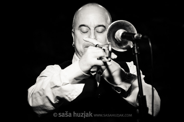 Steven Bernstein (Sex Mob) @ Jazz klub Satchmo, Maribor (Slovenia), 16/11/2011 <em>Photo: © Saša Huzjak</em>