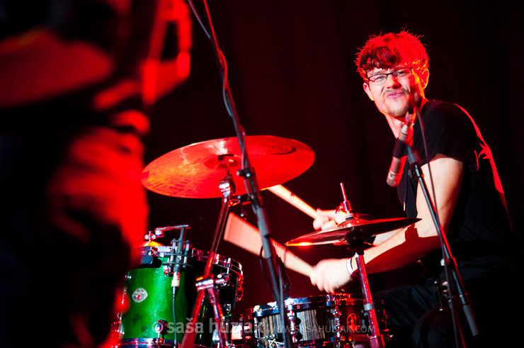 David Halb (Werefox) @ Kino Šiška, Ljubljana (Slovenia), 01/12/2011 <em>Photo: © Saša Huzjak</em>