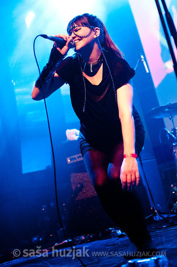 Petra Cigoj (Lollobrigida) @ Tvornica kulture, Zagreb (Croatia), 21/01/2012 <em>Photo: © Saša Huzjak</em>