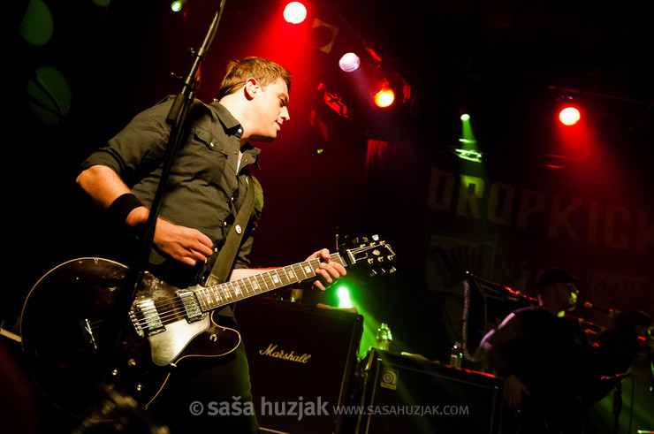 Dropkick Murphys @ Tvornica kulture, Zagreb (Croatia), 22/01/2012 <em>Photo: © Saša Huzjak</em>