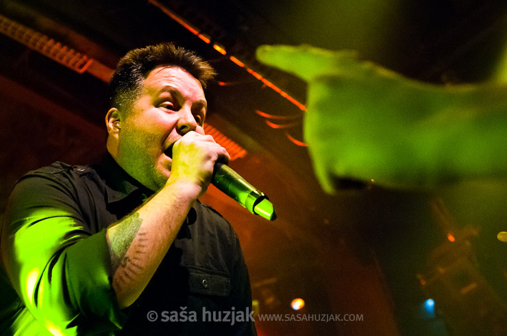Ken Casey (Dropkick Murphys) @ Tvornica kulture, Zagreb (Croatia), 22/01/2012 <em>Photo: © Saša Huzjak</em>