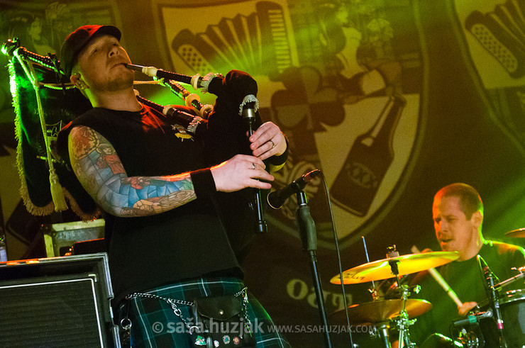 Dropkick Murphys @ Tvornica kulture, Zagreb (Croatia), 22/01/2012 <em>Photo: © Saša Huzjak</em>