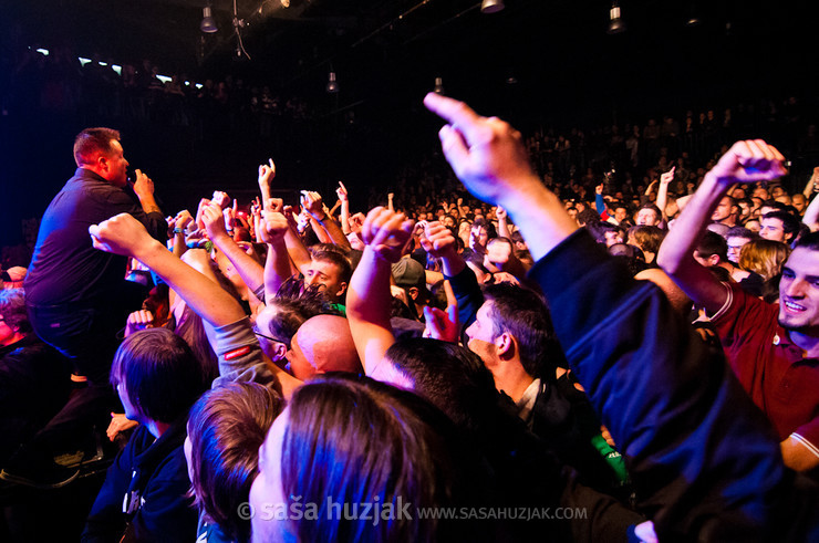 Dropkick Murphys @ Tvornica kulture, Zagreb (Croatia), 22/01/2012 <em>Photo: © Saša Huzjak</em>