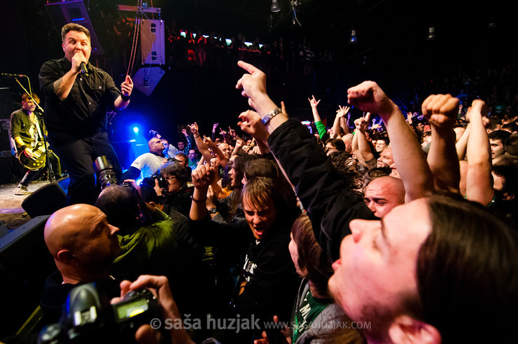 Dropkick Murphys @ Tvornica kulture, Zagreb (Croatia), 22/01/2012 <em>Photo: © Saša Huzjak</em>