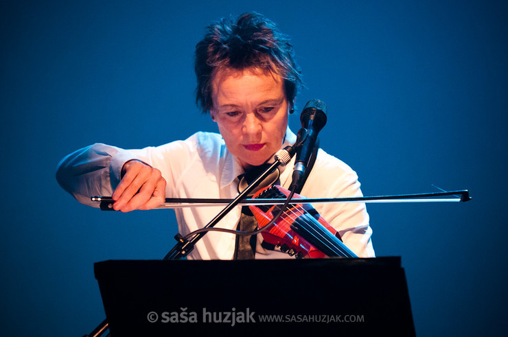 Laurie Anderson @ Dvorana Tabor, Maribor (Slovenia), 01/06/2012 <em>Photo: © Saša Huzjak</em>