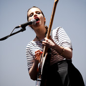 Anna Calvi @ Terraneo festival 2012, ex vojarna Bribirski knezovi, Šibenik (Croatia), 07/08 > 10/08/2012 <em>Photo: © Saša Huzjak</em>