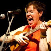 Merrill Garbus (Tune-Yards) @ Terraneo festival, Šibenik (Croatia), 2012 <em>Photo: © Saša Huzjak</em>