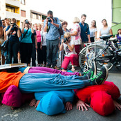 Bodies in Urban Spaces @ Front@ contemporary dance festival, Murska Sobota (Slovenia), 27/08/2012 <em>Photo: © Saša Huzjak</em>