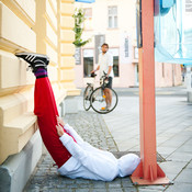 Bodies in Urban Spaces @ Front@ contemporary dance festival, Murska Sobota (Slovenia), 27/08/2012 <em>Photo: © Saša Huzjak</em>