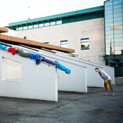 Bodies in Urban Spaces @ Front@ contemporary dance festival, Murska Sobota (Slovenia), 27/08/2012 <em>Photo: © Saša Huzjak</em>