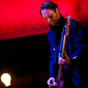 Georg Hólm (Sigur Rós) @ MARS Festival 2012, Trg Leona Štuklja, Maribor (Slovenia), 05/09/2012 <em>Photo: © Saša Huzjak</em>