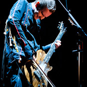 Jónsi Birgisson (Sigur Rós) @ MARS Festival 2012, Trg Leona Štuklja, Maribor (Slovenia), 05/09/2012 <em>Photo: © Saša Huzjak</em>