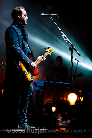 Georg Hólm (Sigur Rós) @ MARS Festival 2012, Trg Leona Štuklja, Maribor (Slovenia), 05/09/2012 <em>Photo: © Saša Huzjak</em>