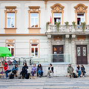 Mapping the city / Mapiranje mesta (Dejan Srhoj) @ Premik v Maribor / Move to Maribor, Maribor (Slovenia), 20/09 > 30/09/2012 <em>Photo: © Saša Huzjak</em>