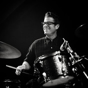 John Convertino (Calexico) @ Pauk, Zagreb (Croatia), 27/11/2012 <em>Photo: © Saša Huzjak</em>