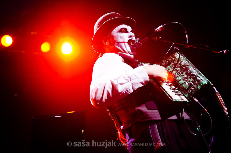 Martyn Jacques (The Tiger Lillies) @ Kino Šiška, Ljubljana (Slovenia), 12/12/2012 <em>Photo: © Saša Huzjak</em>