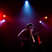 Martyn Jacques (The Tiger Lillies) @ Kino Šiška, Ljubljana (Slovenia), 12/12/2012 <em>Photo: © Saša Huzjak</em>