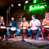 Drummers of Plesna izba Maribor @ Jazz klub Satchmo, Maribor (Slovenia), 07/02/2013 <em>Photo: © Saša Huzjak</em>