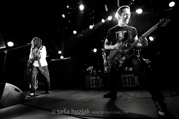 TM Stevens & Shocka Zooloo @ ŠTUK, Maribor (Slovenia), 27/02/2013 <em>Photo: © Saša Huzjak</em>