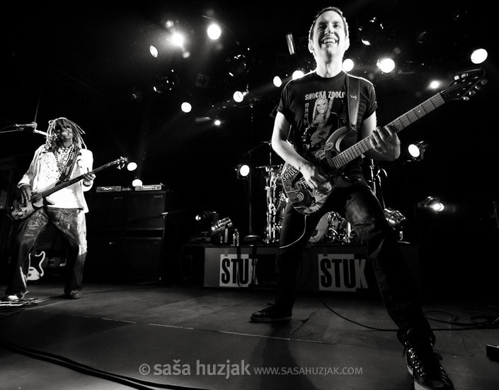 TM Stevens & Shocka Zooloo @ ŠTUK, Maribor (Slovenia), 27/02/2013 <em>Photo: © Saša Huzjak</em>