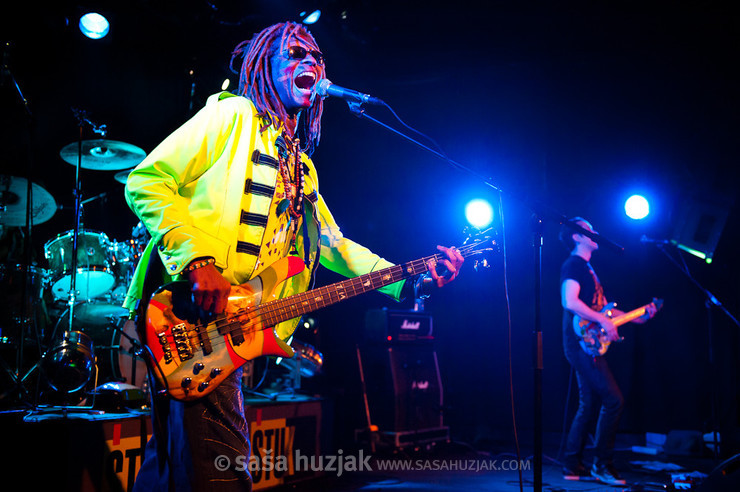 TM Stevens & Shocka Zooloo @ ŠTUK, Maribor (Slovenia), 27/02/2013 <em>Photo: © Saša Huzjak</em>