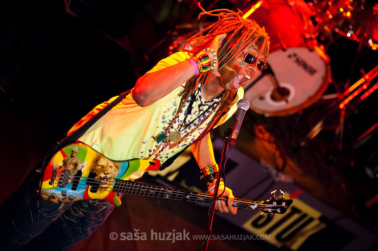 TM Stevens (TM Stevens & Shocka Zooloo) @ ŠTUK, Maribor (Slovenia), 27/02/2013 <em>Photo: © Saša Huzjak</em>