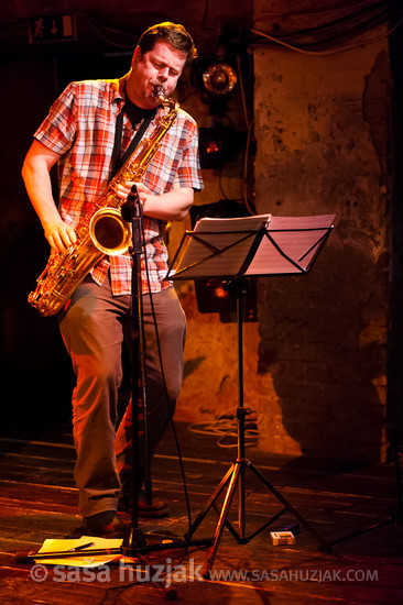 Ken Vandermark (Made to Break) @ Narodni dom Maribor, Mali oder, Maribor (Slovenia), 01/03/2013 <em>Photo: © Saša Huzjak</em>