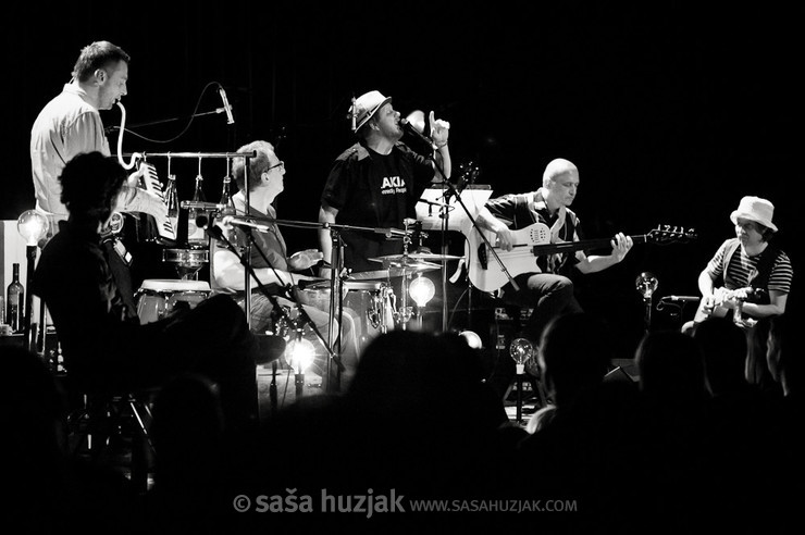 Dan D + Jure Longyka @ Kino Šiška, Ljubljana (Slovenia), 09/03/2013 <em>Photo: © Saša Huzjak</em>