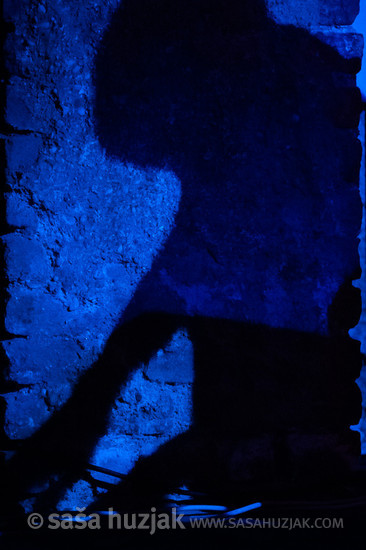 Kaja Draksler's shadow @ Narodni dom Maribor, Mali oder, Maribor (Slovenia), 10/05/2013 <em>Photo: © Saša Huzjak</em>