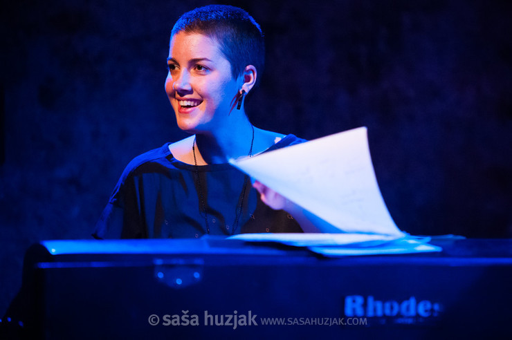 Kaja Draksler (Bad Boosh Band) @ Narodni dom Maribor, Mali oder, Maribor (Slovenia), 10/05/2013 <em>Photo: © Saša Huzjak</em>