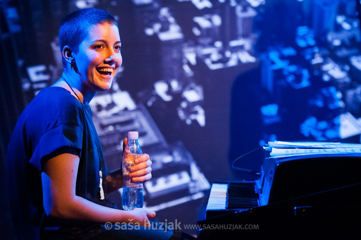 Kaja Draksler (Bad Boosh Band) @ Narodni dom Maribor, Mali oder, Maribor (Slovenia), 10/05/2013 <em>Photo: © Saša Huzjak</em>