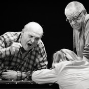 Radko Polič, Milena Zupančič and Dušan Jovanović @ SNG Drama Ljubljana, Ljubljana (Slovenia) <em>Photo: © Saša Huzjak</em>